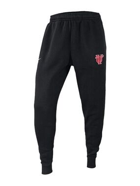 Nike Black Joggers with Red University of Tampa 'T' Logo
